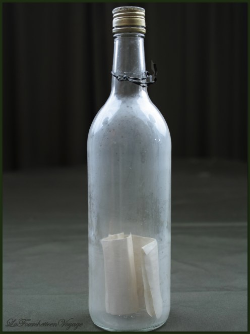 Message Bouteille  à  la mer 1