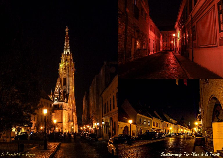 Szenthàromsàg Tér                           Place de la  Trinité Quartier du  Chateau