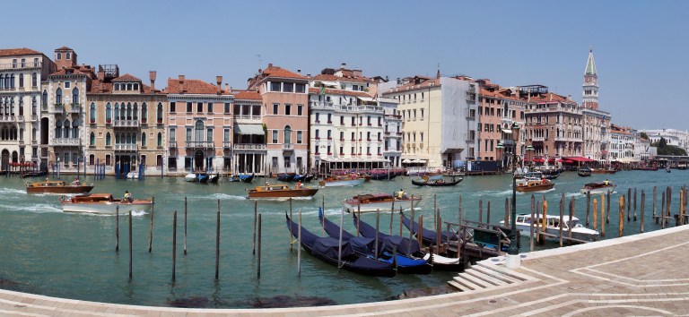 Canal Grande Venise Panoramique (7 photos) w