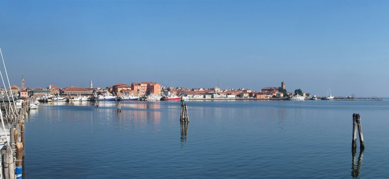 CHIOGGIA le port Delta du Po Panoramique (6 photos) w